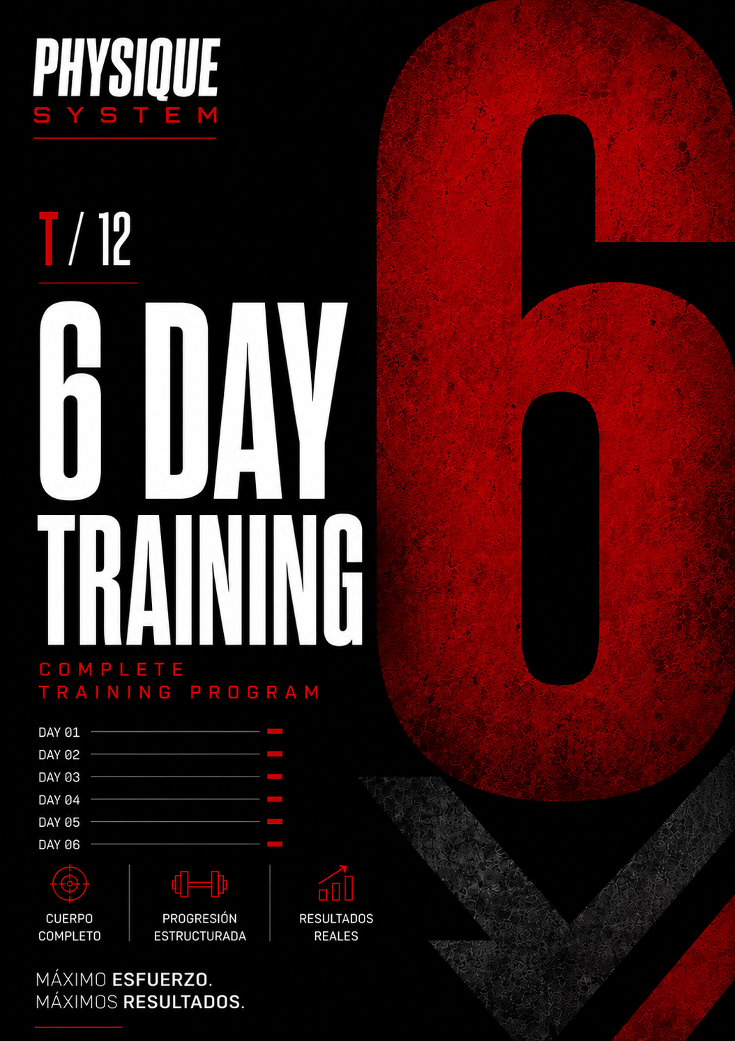6 DAY — Entrenamiento + Nutrición + Método